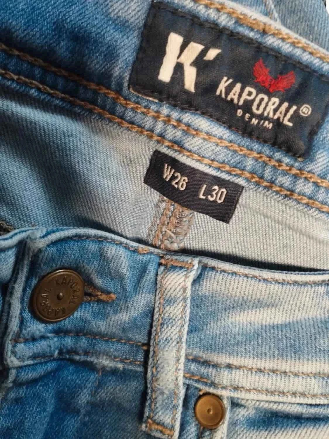 Kaporal skinny fit destroyed jeans - low waist - stretch – photo 13